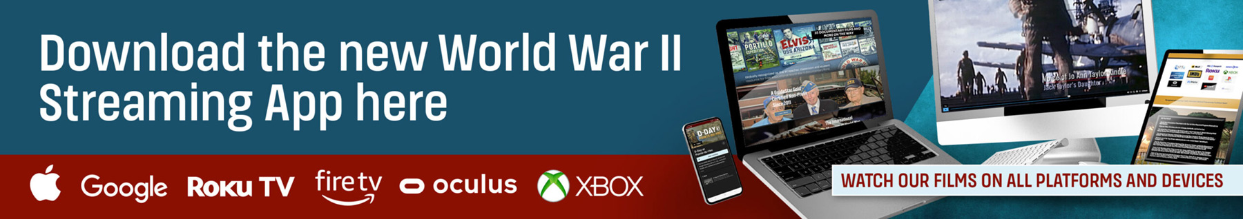 WWII App Banner