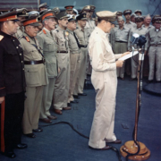 1945-MacArthur-accepts-Japan-unconditional-surrender
